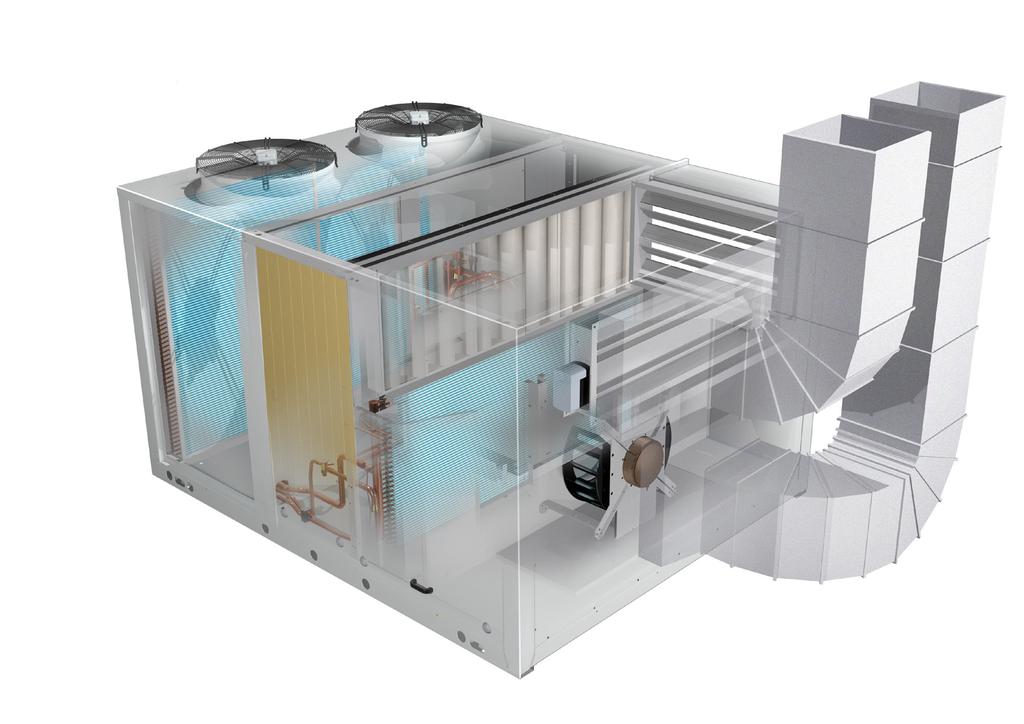--Direct integration with Daikin or third party BMS Rooftop unit 3 damper version with integrated fresh air and extraction -- Plug and play for easy installation UATYQ-AFC3Y1