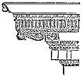 2. Cornices -- The cornice is the uppermost section of moldings along the top of a wall or just below a roof and has three primary functions: It provides the termination of the vertical spread of the