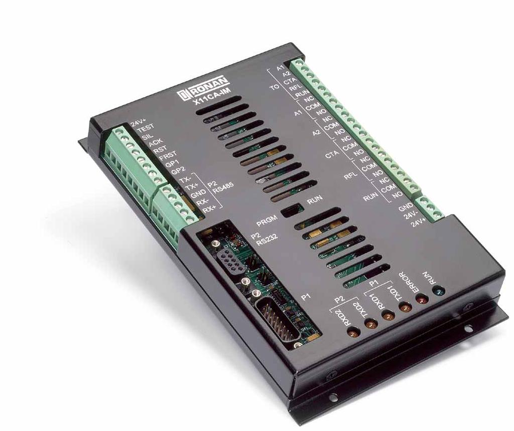 XPDM MODULES HOST INTERFACE MODULE The Model XCA-IM Interface Module connects the XPDM Programmable Digital Monitor Remote Logic Annunciator with external host devices.
