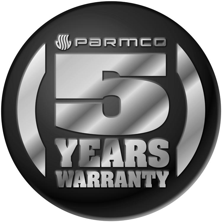 Parmco Appliances extended 5 year warranty The Warranty: The Warranty is not valid: Subject to the terms and conditions contained within this warranty, if the product is not of Acceptable Quality (as