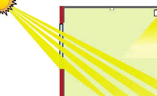 The light sensor should be positioned so that it can see the area of the premises where natural light is