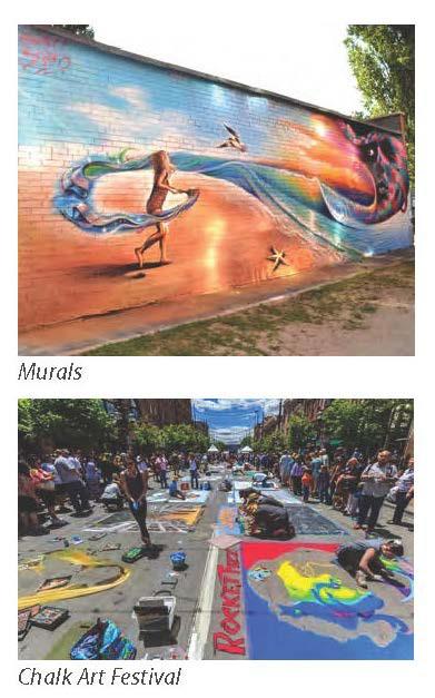 5. Community Reinvestment Strategies Downtown Revitalization Initiatives & Ideas Use Public Art as an Economic Generator, Cont.