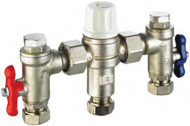 Thermostatic Mixing Valves Heatguard Dual -3 The Reliance Heatguard Dual -3 is an approved and
