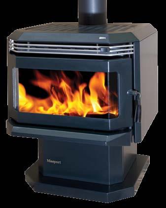 STEEL FREESTANDING - CONVECTION FIRES ATLANTA Efficient and practical solution to warm up large spacious areas.