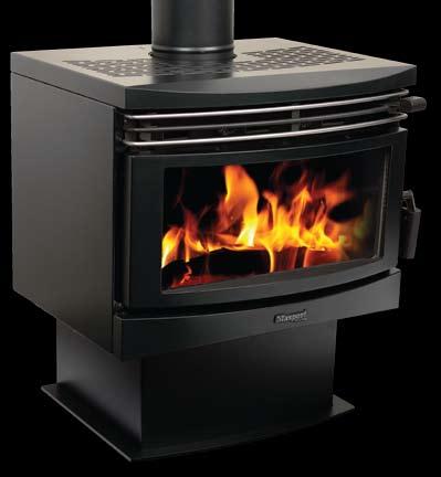 Heats very large areas Magnificent heat and superior burn with a mighty finned cast iron firebox and triple air combustion system 175mm flue to ensure complete burn Multi-speed fan for faster heat
