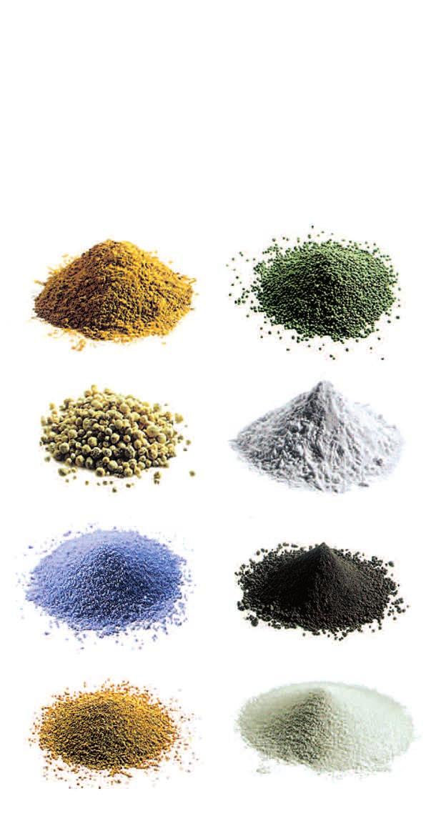 high-quality powders or granulates. With the ALLGAIER fluidised bed dryers, liquids can be processed to form granulates or powders.