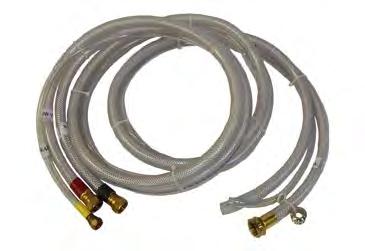 ACCESSORIES Hose Kit Hose kits are available in lengths of 10, 25, and 40 feet. Each hose kit allows for convenient installation of the PWC, while allowing for portability within the allowable space.
