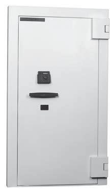 Vault doors EN 1143-1 Grades II to XII EI 120/ EI 60 Fire Resistance (EH-20L to EH-60L models) Kaso Vault Doors Kaso vault doors are burglary certified to gradesiii, V, VI, IX, X and XII according to