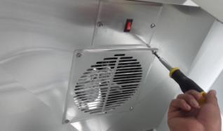 Instructions to Replace the Evaporator Fan Motor. Fan Guard 1.