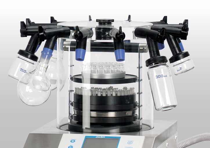 LABORATORY FREEZE DRYERS The optimal system for advanced applications: compact, high-performance laboratory and technical equipment requiring minimal space modular systems permit capacity expansion