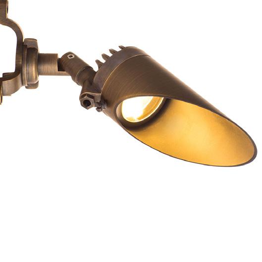Downlights Control Your Downlight from the Ground The solid cast brass AMP One Control Pro 200 LED Downlight offers unmatched control, exceptional performance, and extreme durability.