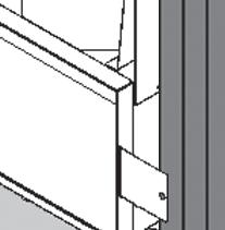 Using your fi nger, pull the lever towards you and unhook it from the window frame bracket. Section Views 2.