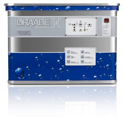 Pump Systems DRAABE High Pressure Pump Systems Reverse Osmosis Systems HighPur Consistent 1000 psi operation for fine atomization UV-C water