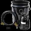 RUTGH X Series Outdoor Condensing Models FLUSH KIT The Tankless Flush Kit connects to the service valves for an easy way to flush and de-scale your tankless