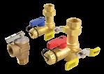 Clean Brass for Low Lead Code - Includes cold and hot water set and pressure relief valve CONDENSATE NEUTRALIZER SP12151 - External Condensate Neutralizer