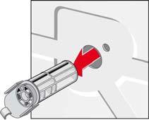 If you need to transport the appliance at a later date, always refit the transport safety bolts to prevent damage to the washerdryer.