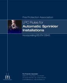 principles Sprinkler Rules F&RS
