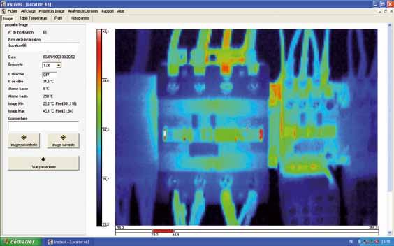 Thermal technology for precision monitoring of your electrical installation The CIM thermo service involves checking the components of your electrical installation using special equipment