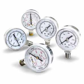 Gauges High accuracy Available in different pressure units