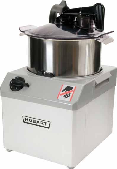 VCB Food Processor The Hobart range of Food Processors ensure short preparation times which