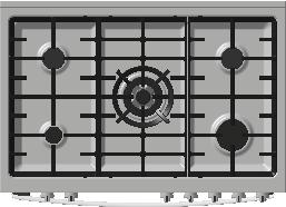 GETTING TO KNOW YOUR COOKTOP GETTING TO KNOW YOUR COOKTOP Model WFEP915SB & WFE914SB 2 Ceramic hotplates Model WFE946SB The cooktop is made from ceramic glass, a tough, durable material that