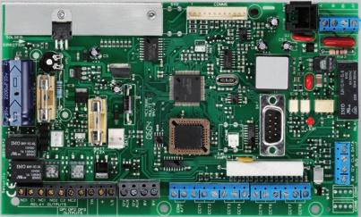 Technical information - connection options on the board 1 COM port: With this port, you can connect the Terxon MX to a computer.