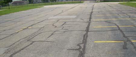 MS/HS GROUNDS NEEDS Repave and restripe high school parking lots