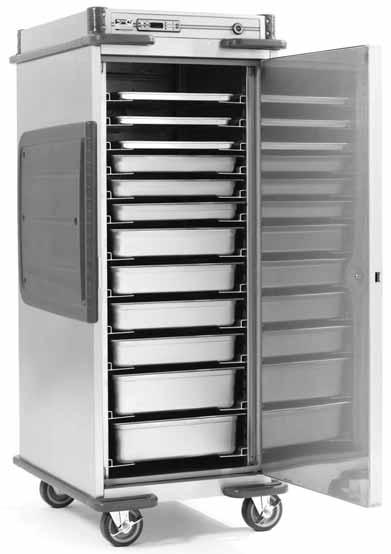 T-SERIES HOT FOOD HOLDING CABINETS INSTRUCTIONS FOR USE THIS MANUAL COVERS CABINETS WITH ELECTRICAL RATINGS OF: 120V 1400W & 220-240V 1176-1400W When
