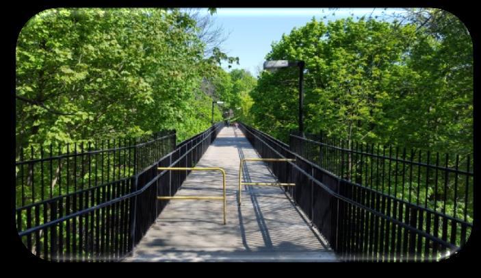 PROBLEM AND OPPORTUNITY STATEMENT The Glen Road Pedestrian Bridge is a heritage structure, extending from Bloor