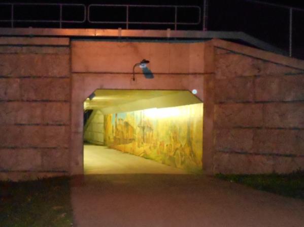 Artistic Entranceway Glen Road
