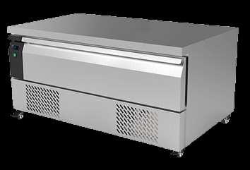 FLEXI DRAWER COUNTER CFC free refrigerant and foam User friendly Change drawer temperature from fridge to freezer at the touch of a button