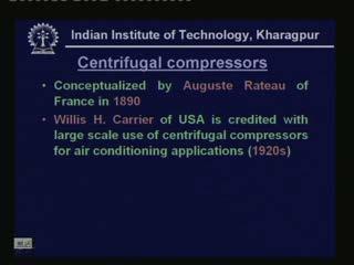 (Refer Slide Time: 00:53:57 min) Now let us briefly look at the centrifugal compressor.