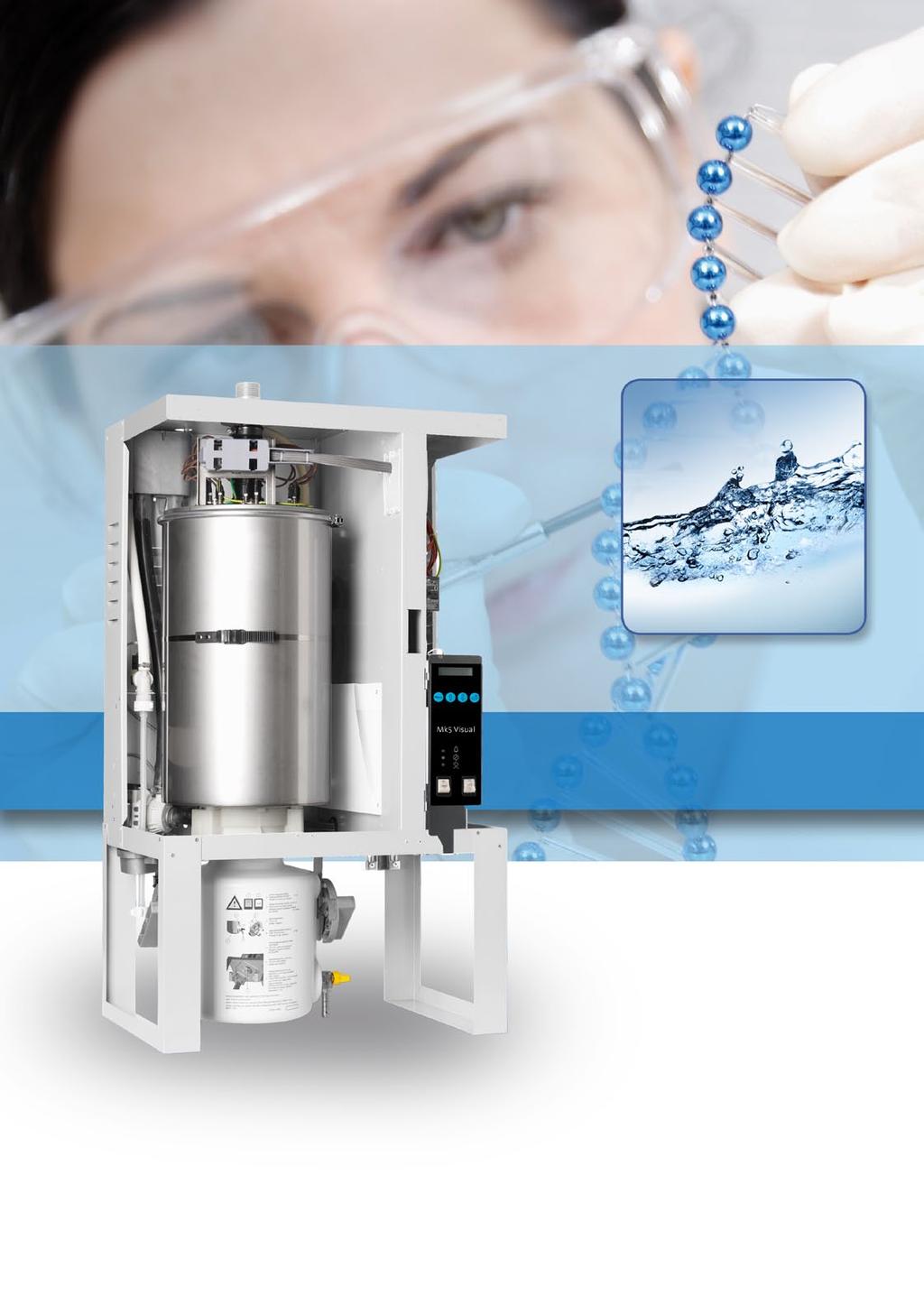 Defensor Mk5 HUMIDIFICATION Drinking water and demineralised water Defensor Mk5 Mk5 steam humidifiers have a resistance heating system that operates regardless of the water quality.