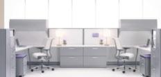 Works With Avenir works with a broad range of Steelcase products including: Pathways Post and Beam, Pathways Technology Wall, Universal Worksurfaces, Universal Storage, Pathways Architectural Power
