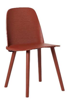 NERD & NERD BAR STOOL DARK RED - Introducing a sophisticated and deep dark red color the Nerd family.