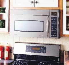 Profile and Spacemaker XL1800 Microwave Ovens These models include CircuWave 1100 cooking system Large 14-1/4" recessed turntable Sensor cooking controls Auto, Time and 1lb.