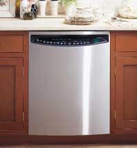 Profile Built-In Dishwashers These models include ENERGY STAR -qualified ExtraClean wash system ExtraFine filter ExtraClean sensor Automatic temperature control Inlaid light-touch electronic controls
