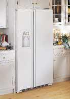 Profile Arctica CustomStyle Side-By-Side Refrigerators Installed trim Side-by-side models Designed for today s discriminating consumers.