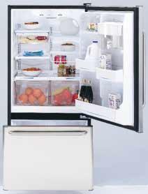 Not all features available on all models. For additional features, specifications and color availability, refer to page 170. Appliances.