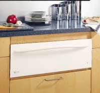 Built-In Warming Drawers: 30" and 27" Electric Not all features available on all models. For additional features, specifications and color availability, refer to page 185. Appliances.