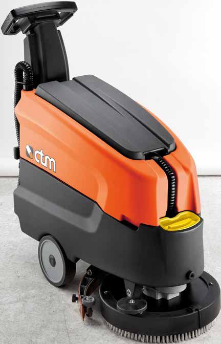 Floor scrubber-driers Direct experience of professional people has resulted in CTM floor scrubbers range: easy to handle, powerful, efficient, carefully conceived and designed by using topquality