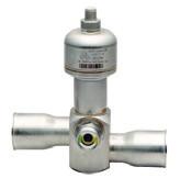 energy saving. The valve can also be used e.g. for suction line pressure controls. These valves provide bidirectional operation to control the refrigerant flow rate in heating or cooling mode.