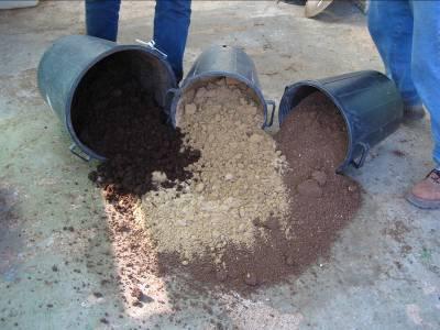 compost and organic fertilizers, for the production of self rooted and