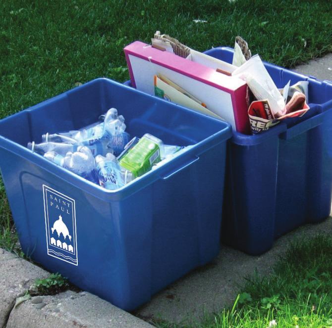 City of Saint Paul Recycle it Forward A comprehensive assessment of recycling and waste management Executive summary Most Saint Paul residents would like a single-sort recycling system that accepts