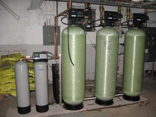 A Marlo water softener is located in the boiler room. Time of installation is unknown. It appeared to be in good condition.