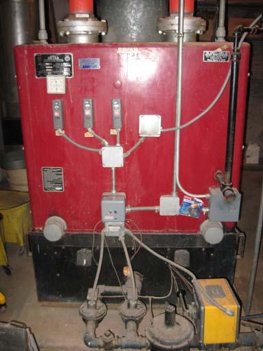 Boiler Used for Domestic Hot Water Generation Domestic Hot Water Storage Tank o The domestic hot water generating systems should be replaced because the equipment is beyond its average