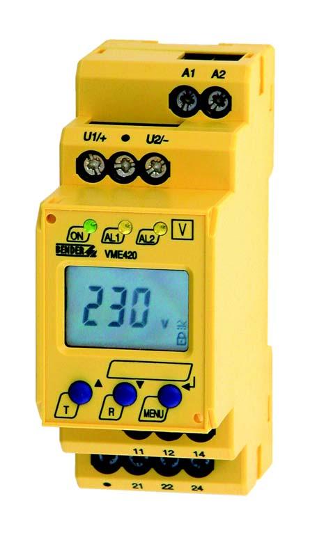 EN Manual VME420 Voltage and frequency monitor for monitoring AC/DC systems of 0 300 V, 15 460 Hz for