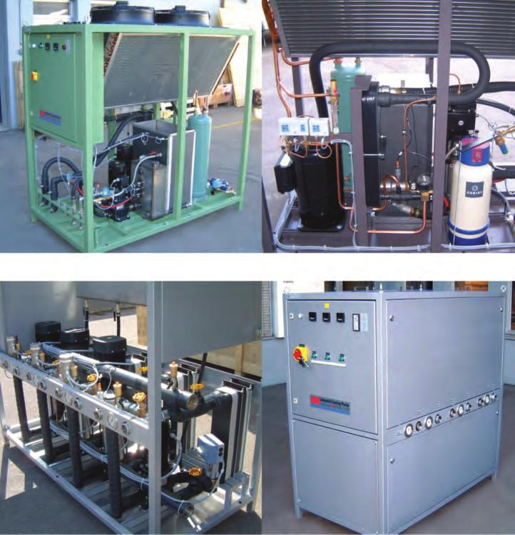 WK water-cooling equipment «There is no dispute nowadays regarding the importance of specific cooling in increasing performance and quality because high levels of accuracy are totally impossible