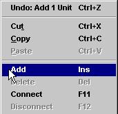 What You Must Know 2. What You Must Know 2.1 Menu Choices in the Edit Menu 2.1.1 General The Edit Menu contains standard windows menu choices.