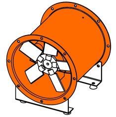 Flame Proof Fans: A complete range of certified flame proof fans designed for ventilation applications in hazardous or explosive